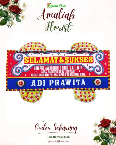 Papan Bunga Ucapan Selamat Kedaung Barat
